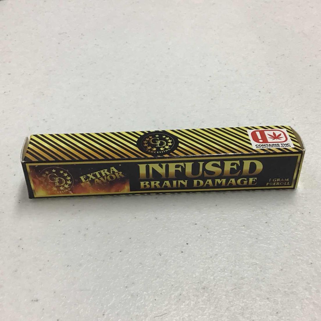Brain Damage GD INFUSED 1g pre-roll
