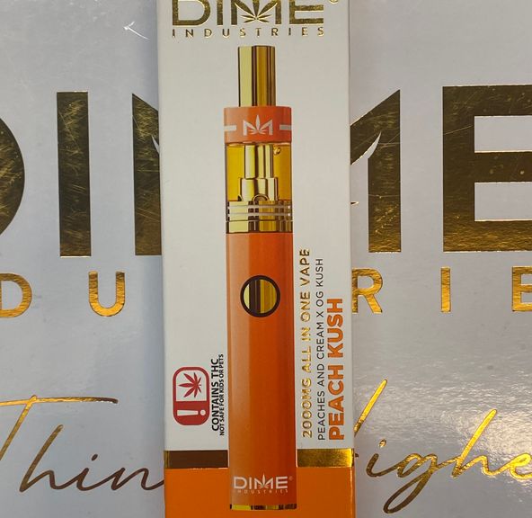 Dime - Peach Kush - 2G Disposable
