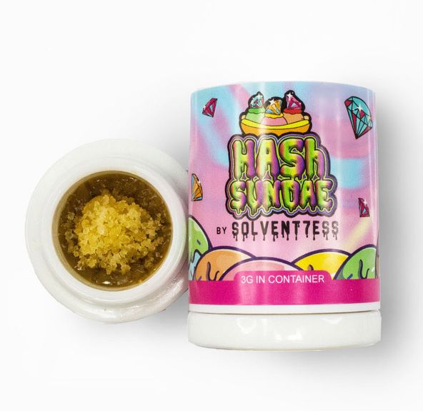 3G Jolly Rancher Hash Sundae by Solvent7ess / Solventless