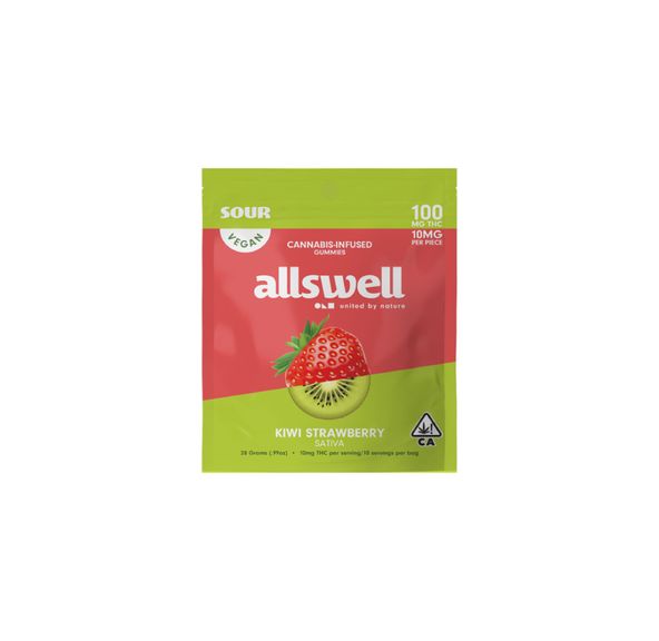 Allswell Gummies Kiwi Strawberry 100mg