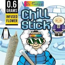 Dr.Funky's Infused 0.6g Chill Stick (Berry Gusher) CBD/THC