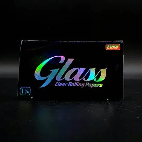 Glass Clear Rolling Paper (1 1/4)