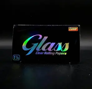 Glass Clear Rolling Paper (1 1/4)