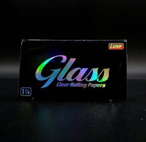 Glass Clear Rolling Paper (1 1/4)