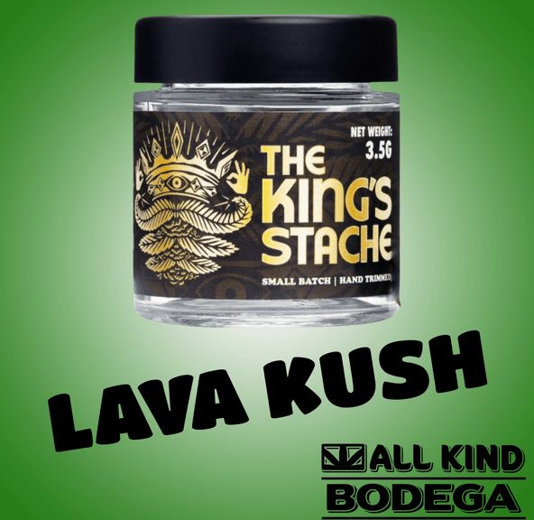 Lava Kush 3.5g Flower (@thekingsstache)