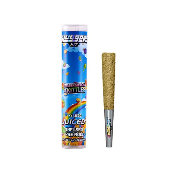 Sluggers - Watermelon Zkittles Infused Preroll - 0.7g