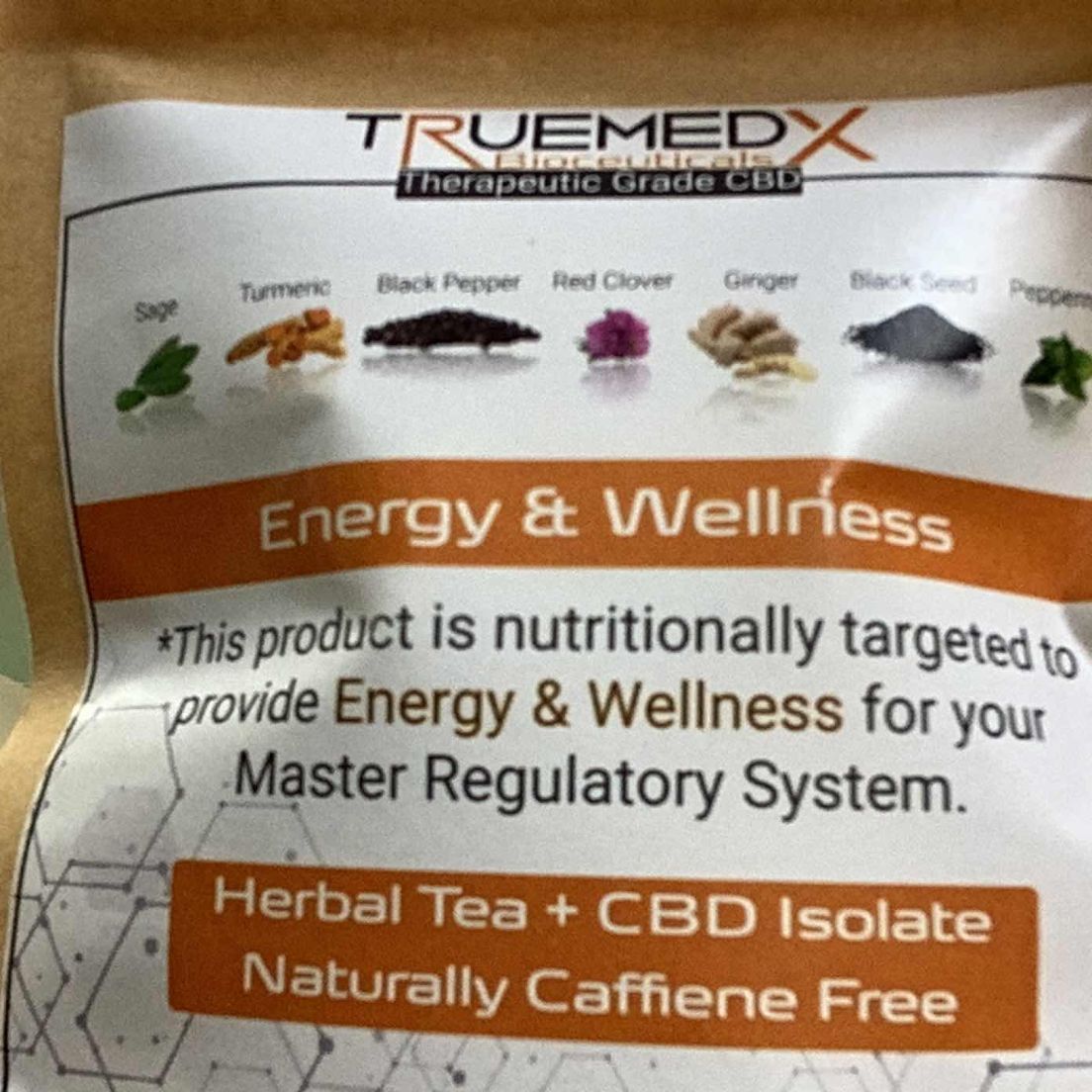 TrueMedX - Energy & Wellness Tea