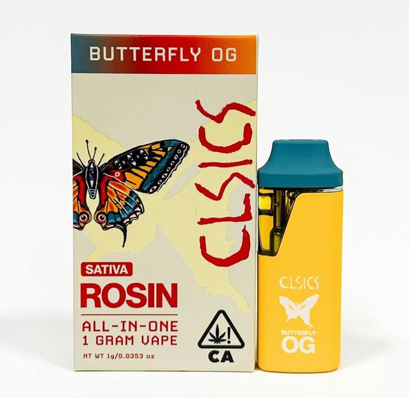 CLSICS- Butterfly OG Live Rosin AIO 1g (S)