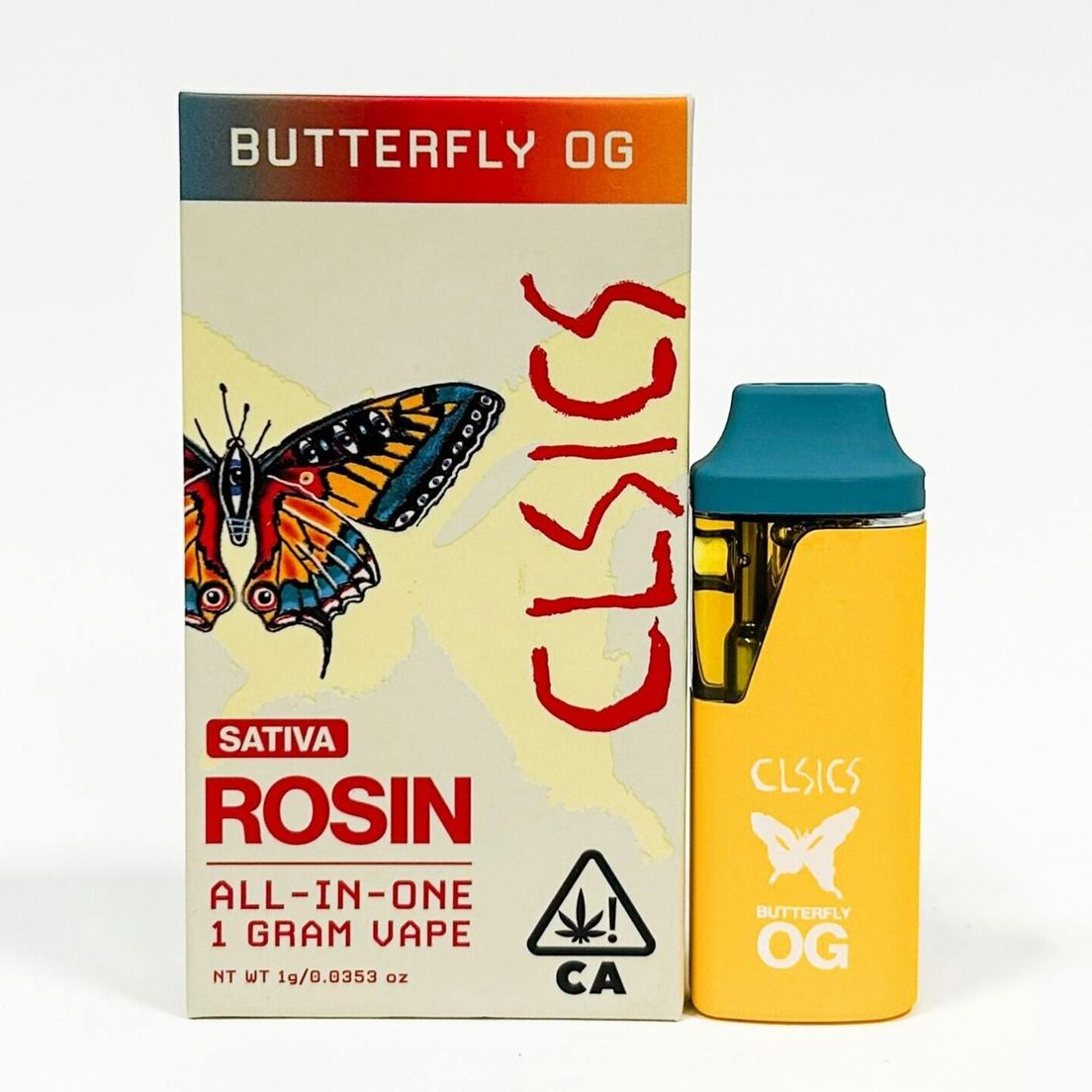 CLSICS- Butterfly OG Live Rosin AIO 1g (S)