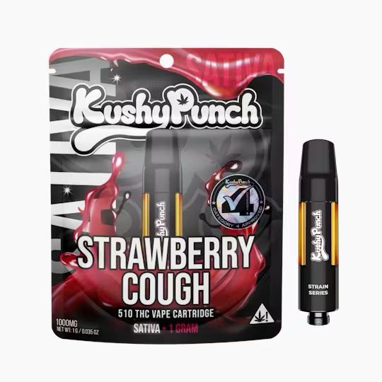 Kushy Punch- Strawberry Cough Cartridge 1g (S)