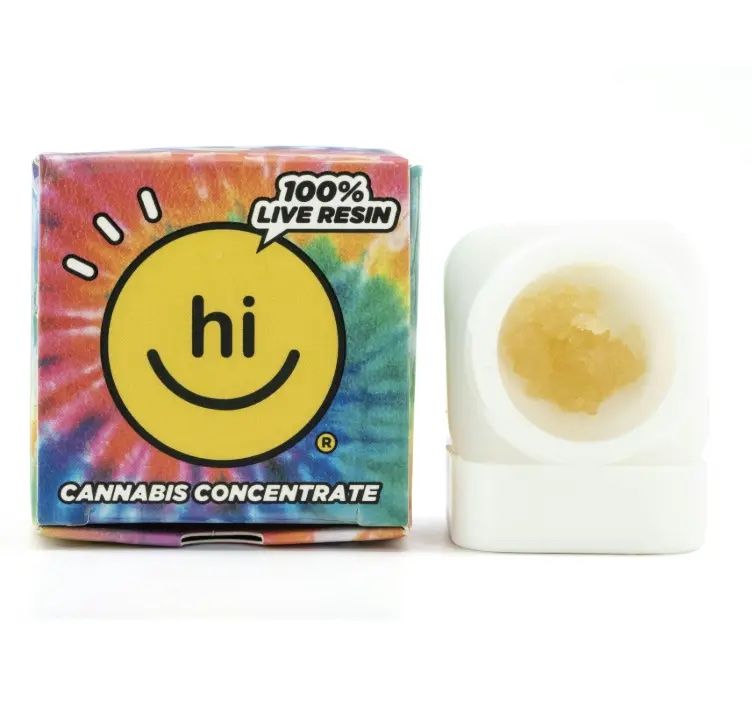 Hi Extracts Midnight Mochi 1g Live Resin Sugar 69%