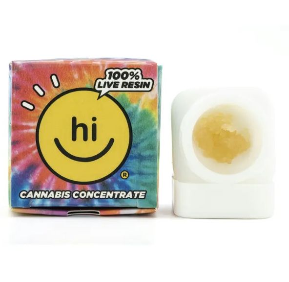 Hi Extracts Midnight Mochi 1g Live Resin Sugar 69%