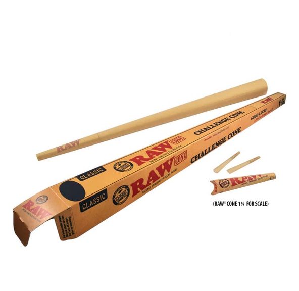 RAW Pre-rolled Challenge Cones 24"
