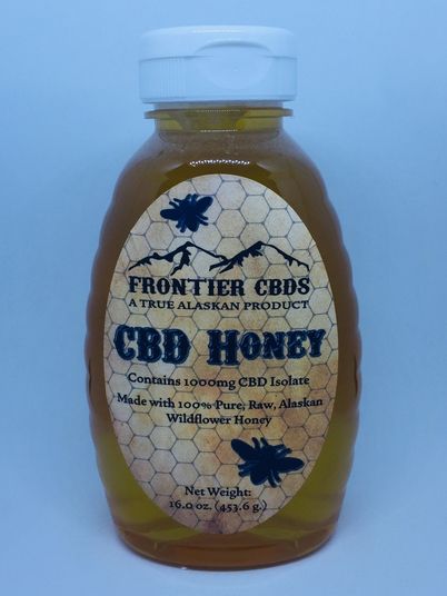 CBD - Edible - Wildflower Honey by Frontier CBD - 1000mg - 16oz