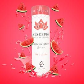 Agua de Flor - 100mg Sandia (Watermelon)