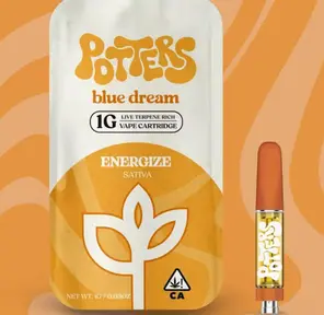 PRE-ORDER ONLY Potters - Blue Dream Live Resin Cartridge - 1 g