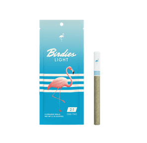 Birdies - Light 2:1 CBD - 3pk/2.1g Preroll Pack
