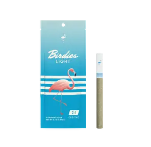 Birdies - Light 2:1 CBD - 3pk/2.1g Preroll Pack