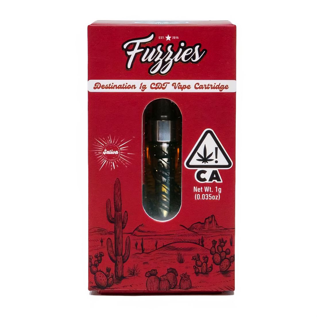 Fuzzies | Vape Cart | 1g | Live Terpenes | Fruit Punch