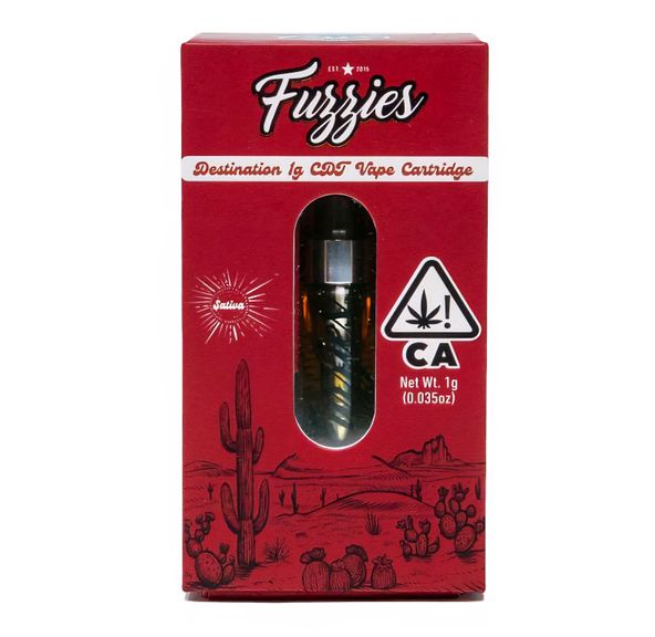 Fuzzies | Vape Cart | 1g | Live Terpenes | Fruit Punch