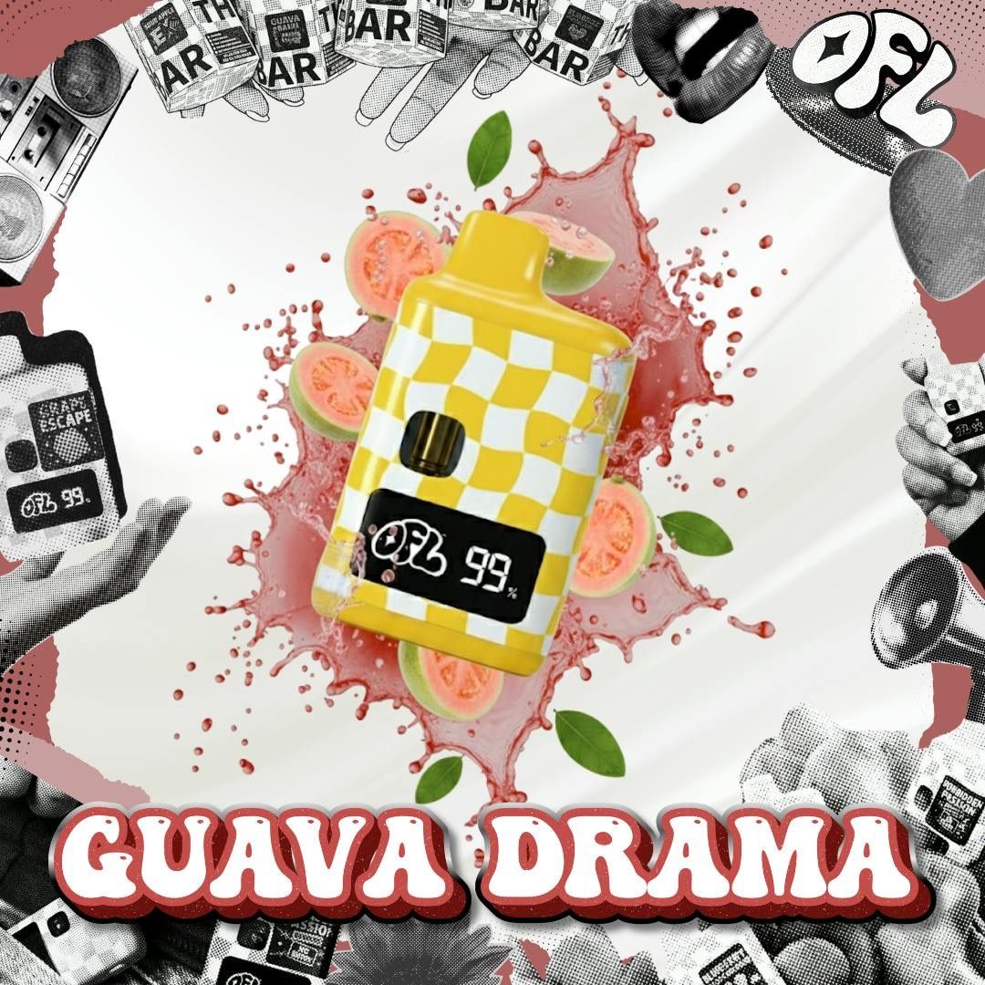 Oakfruitland- Guava Drama Liquid Diamond AIO 1g (S)