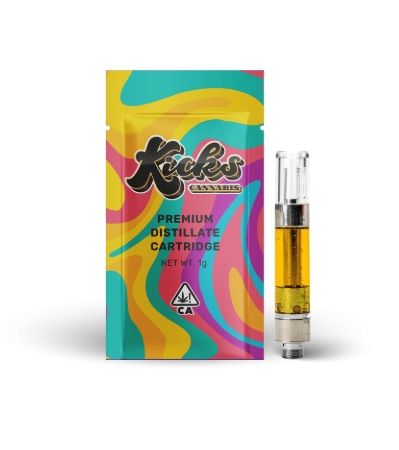 Kicks - Super Sour Diesel Vape Cartridge 1g