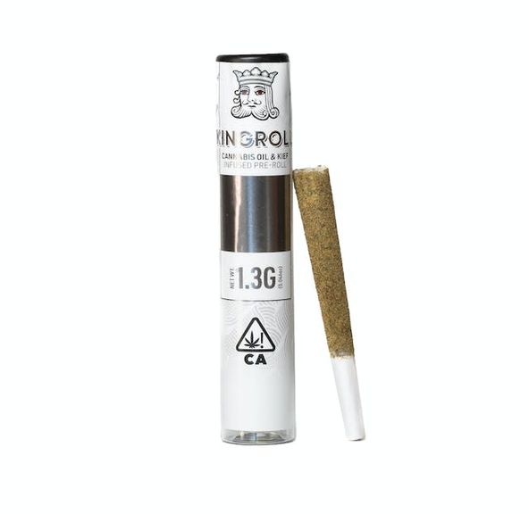 D. Kingroll 1.3g Kief & Wax Infused Pre Roll - Lava Cake x Apple Fritter (H)