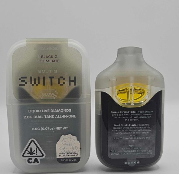 Boutiq Switch / Glow - Disposable - Black-Z x Limeade - 2G