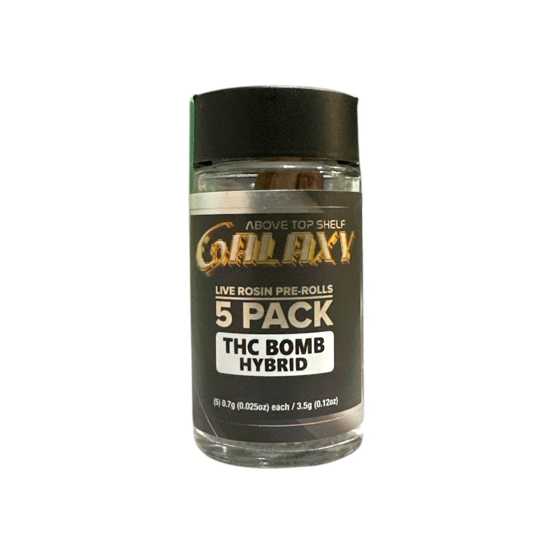 Galaxy - THC Bomb Lil Galaxy Diamond Sauce 5pk Prerolls 3.5g
