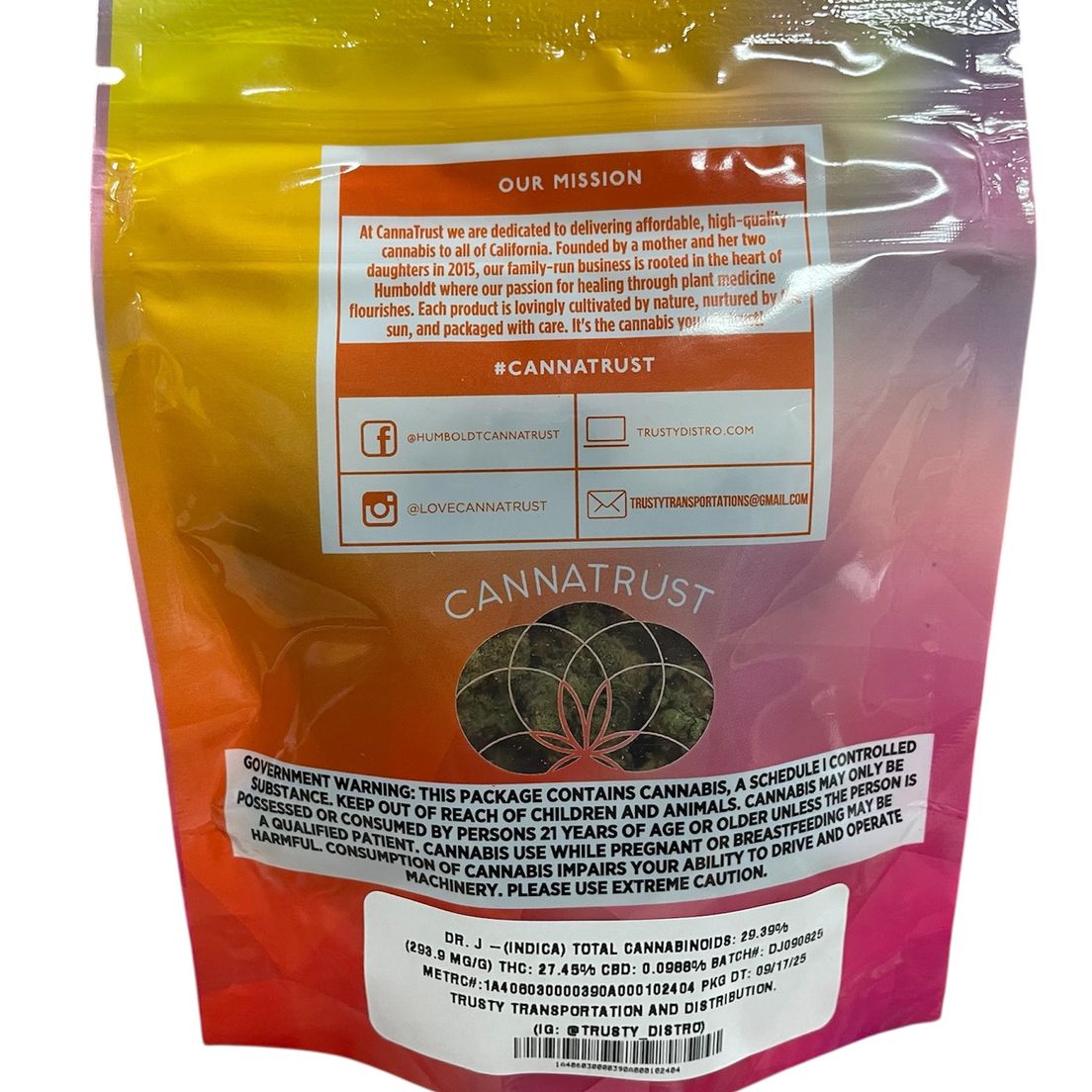 Cannatrust - Dr.J 14g