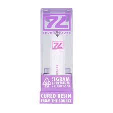 Seven Leaves Cured Resin Disposable LA Pop Rocks x Purple Push Pop $25