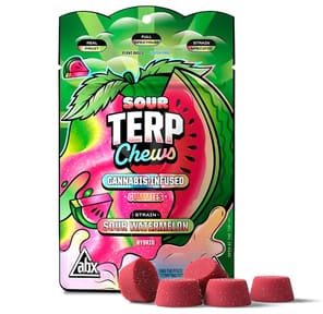 ABX Terp Chews Gummies Sour Watermelon 100mg