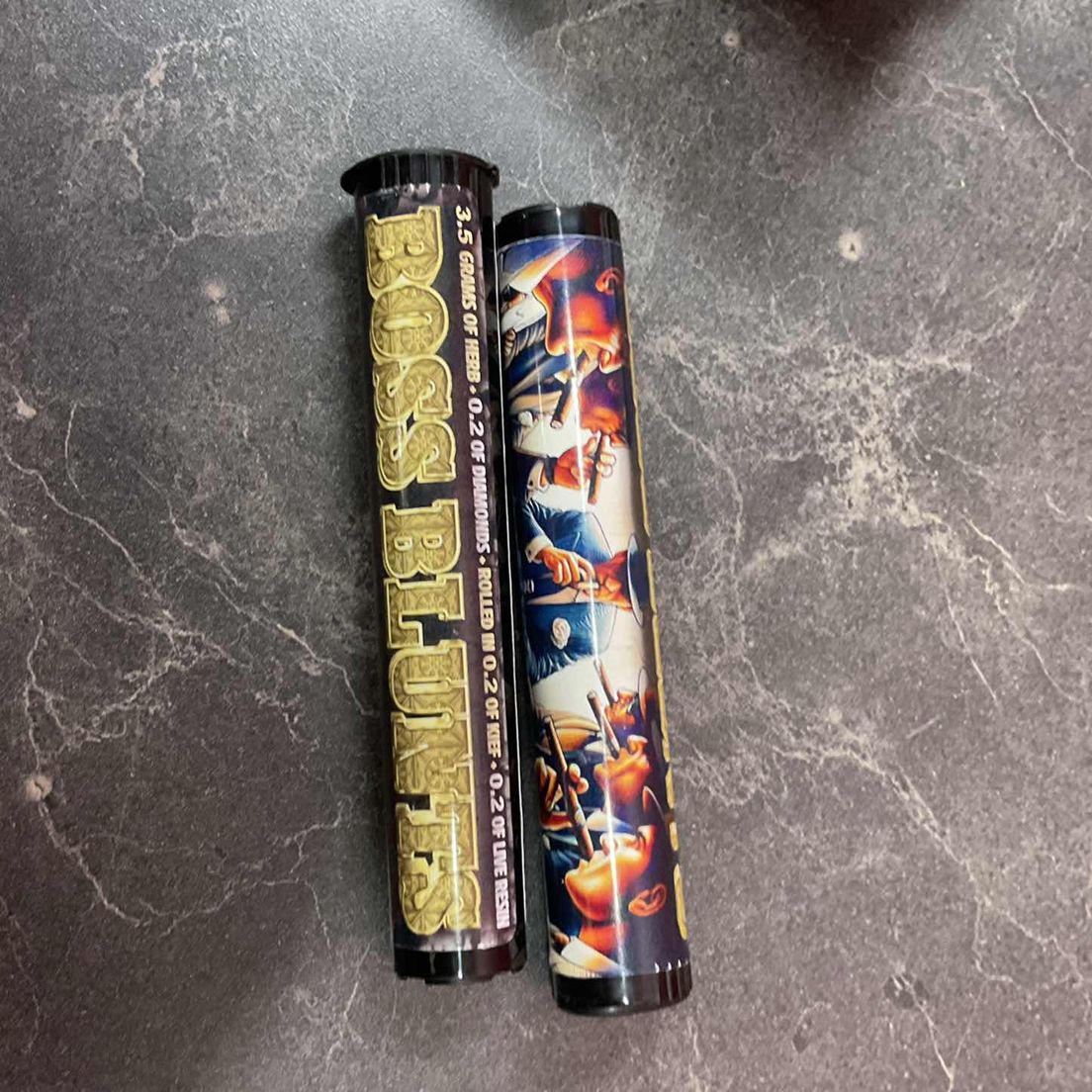 boss blunts 3.5 g glas tip pre roll $30