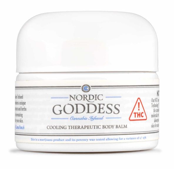 Cooling Body Balm | 500mg Topical | Nordic Goddess x Sira