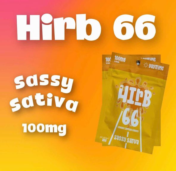 HIRB 100mg SATIVA GUMMIES