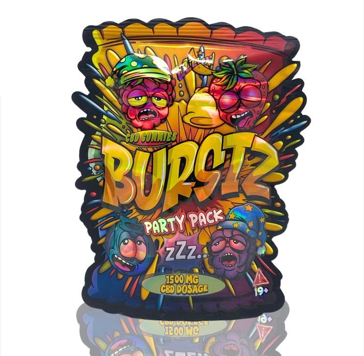 BURSTZ GUMMIES CBD 1500MG 30 Gummies x 50MG