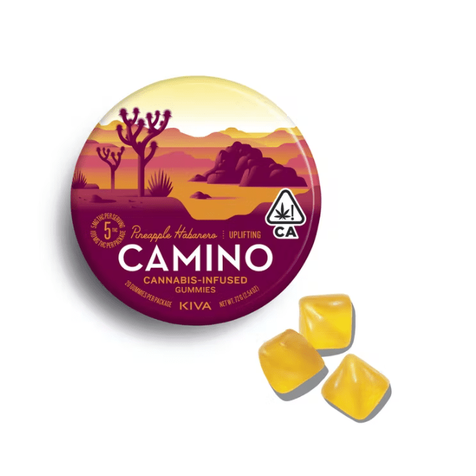 Camino Pineapple Habanero "Uplifting" Gummies