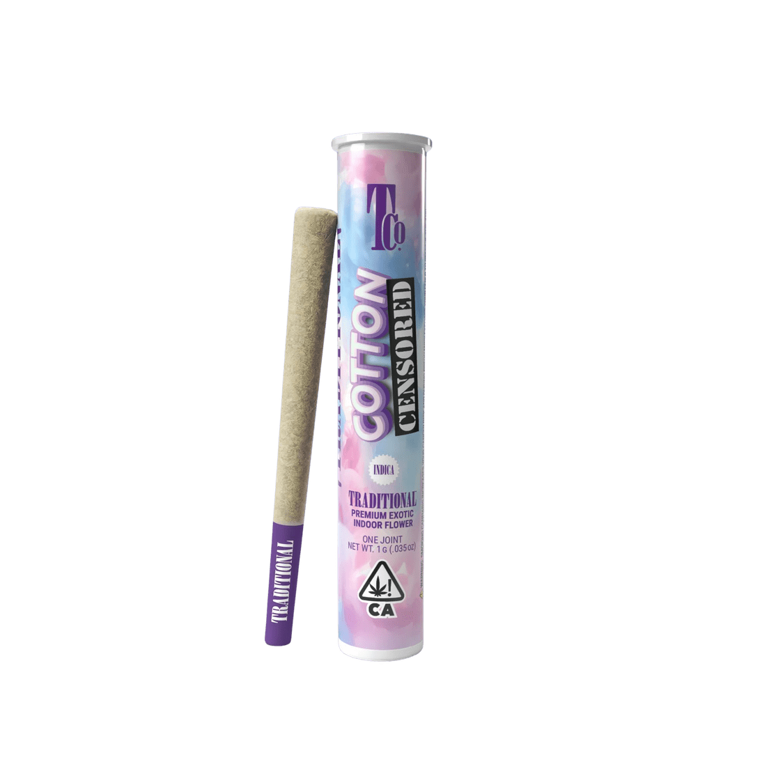 Traditional - 1g Pre-Roll (Cotton Censored)