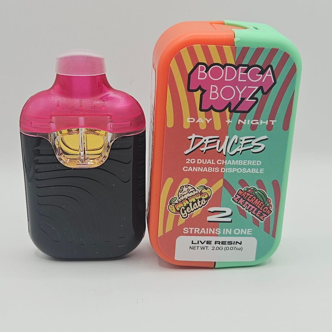 Bodega Boyz - Disposable - Mango Gelato x Watermelon Zkittlez - 2G