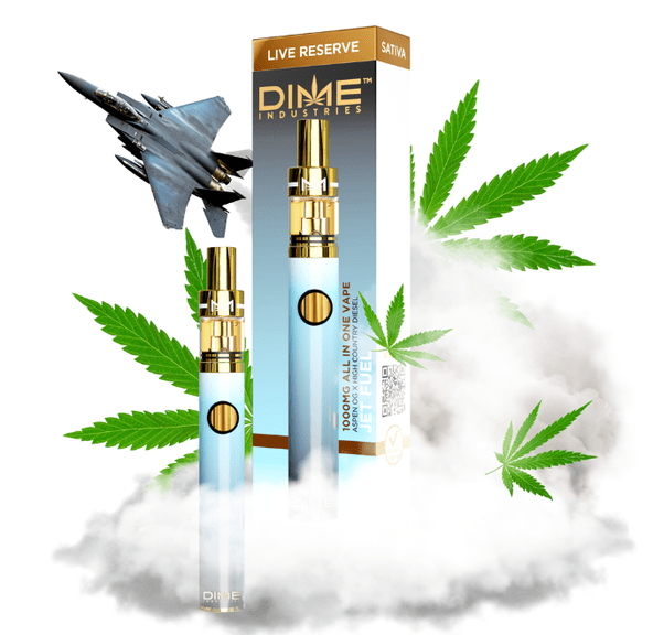 Dime Industries - Jet Fuel - Live Reserve - All In One - 1g - Sativa