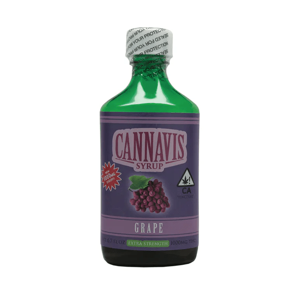 Cannavis: Infused Syrup - Grape, 1000mg