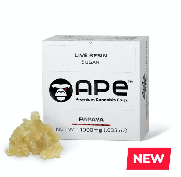 APE Papaya 1g Live Resin Sugar 78%