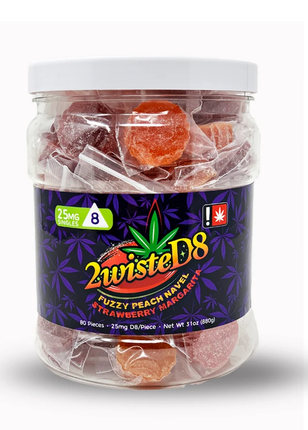 2wisted D8 Gummies 2:1