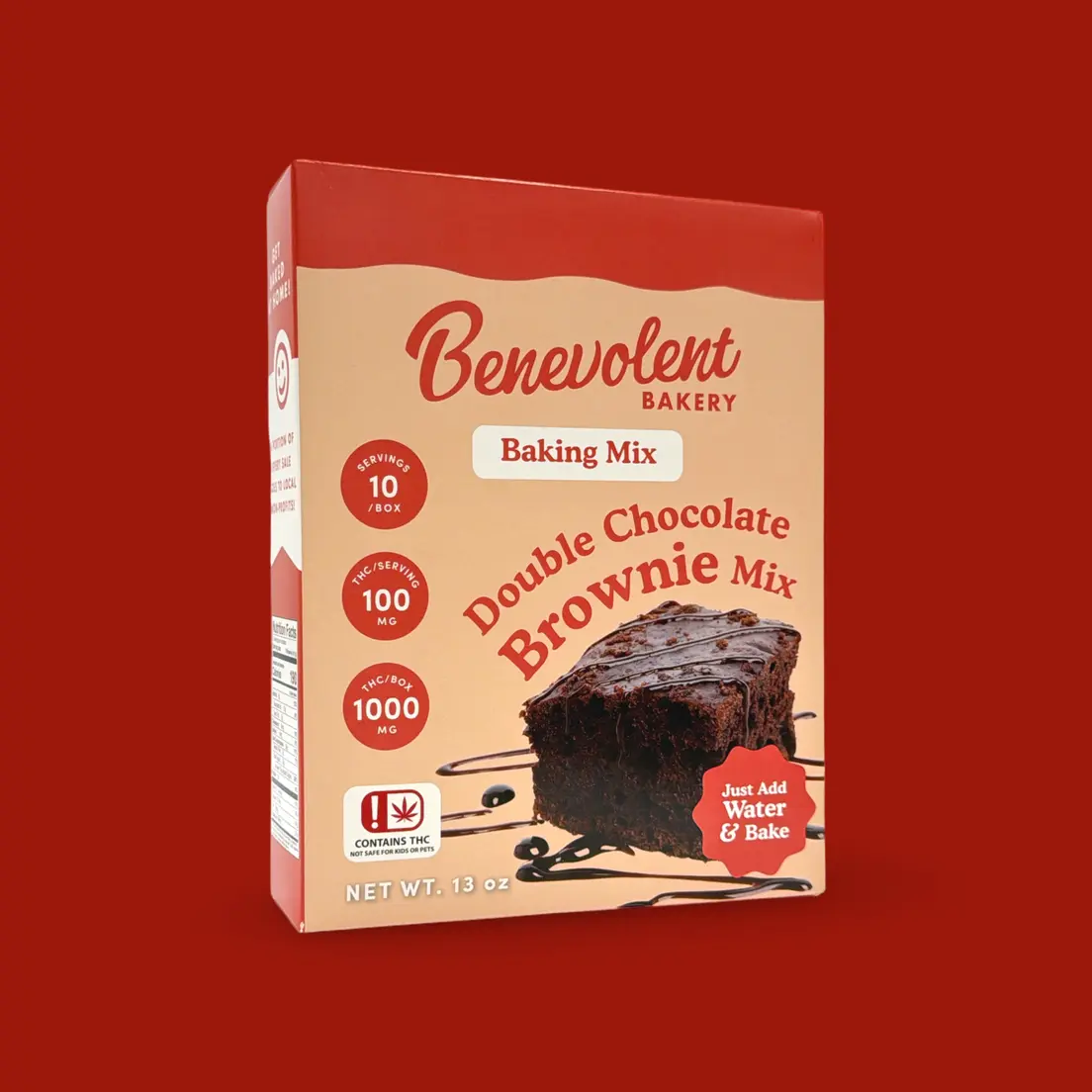 Brownie Mix Benevolent Bakery 1000mg