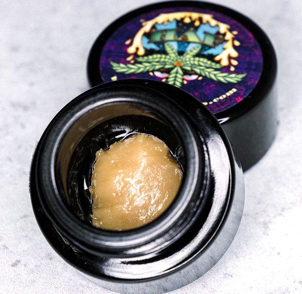 Hash and Flowers | Rosin 1G | Garlic Cake