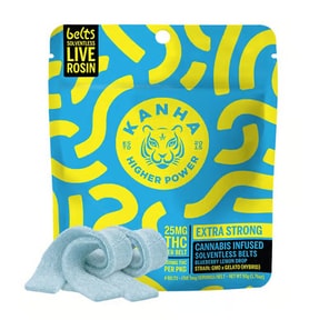 Kanha- BLUEBERRY LEMON DROP 100MG NANO ROSIN BELTS
