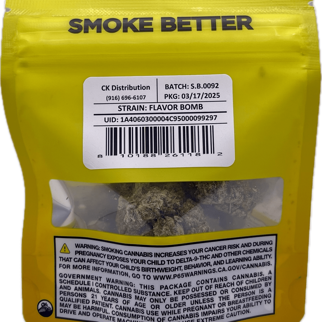 Sticky 3.5g Flavor Bomb $20