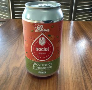 Bison Social Blood Orange Terp Tonic