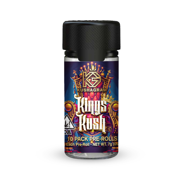 Kings Kush .7g Pre Roll 10pk 7g