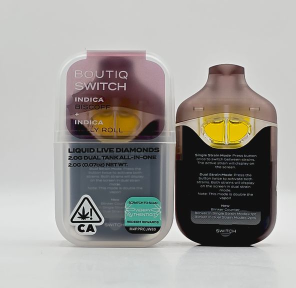 Boutiq - Disposable - Switch - Biscoff x Jelly Roll - 2g